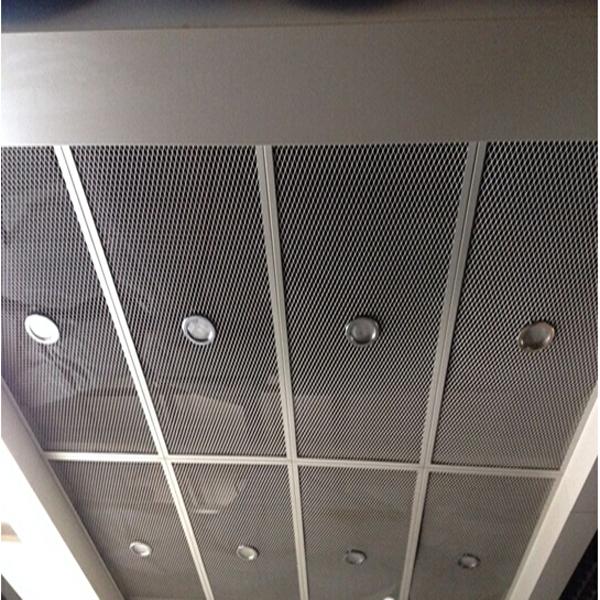 Factory source Barbeque Mesh - Ceiling tiles aluminum expanded metal ceiling panel – Dongjie