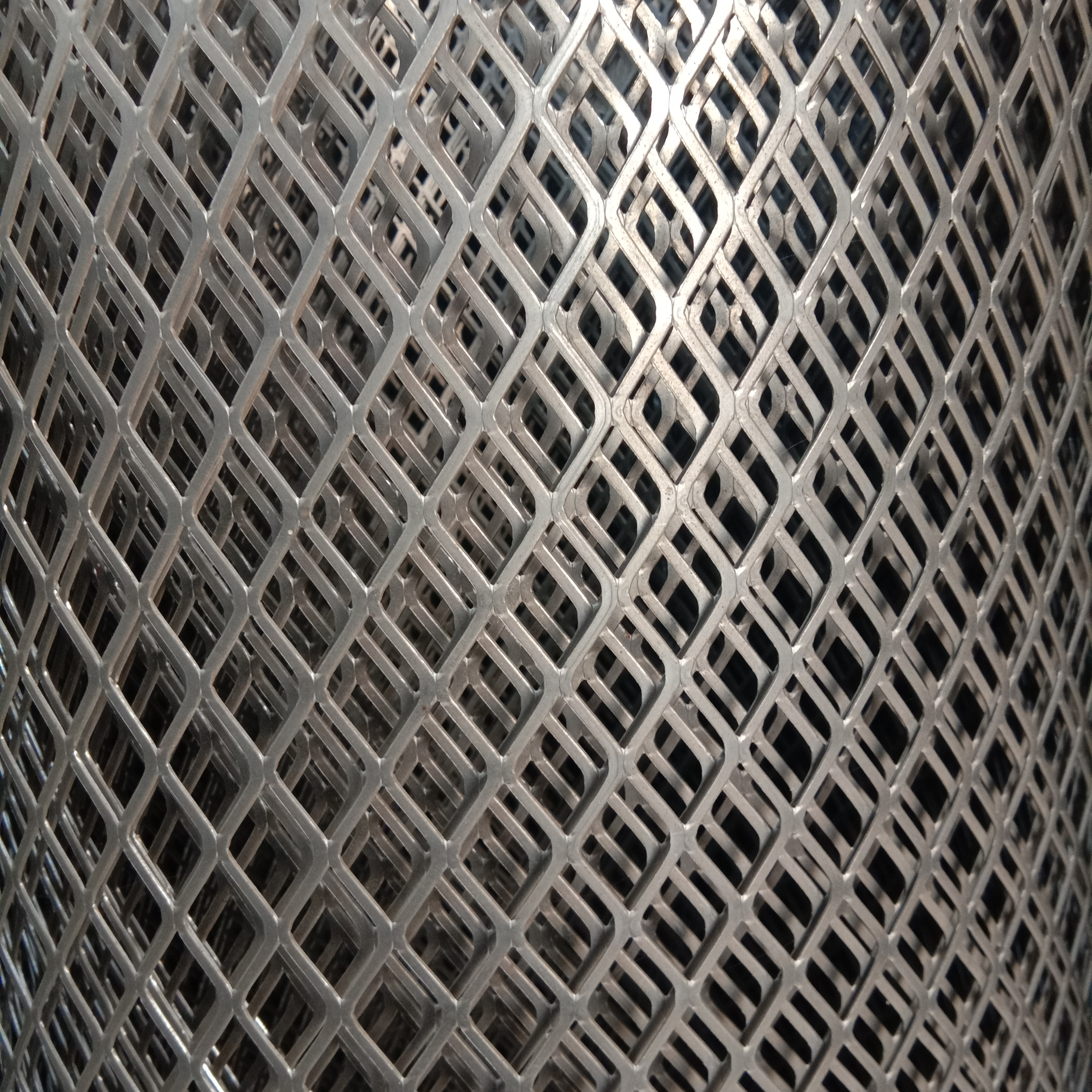 Diamond filter mesh expanded metal mesh