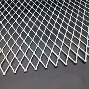 Flattened Expanded Metallic Mesh for Barbecue Grill