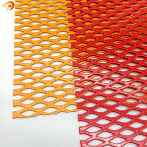 Anping Factory Aluminium Expanded Metal Mesh Sheet for Decoration Application