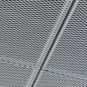 Anodiseret dekorativ diamantform aluminium udvidet trådnet loft Malaysia