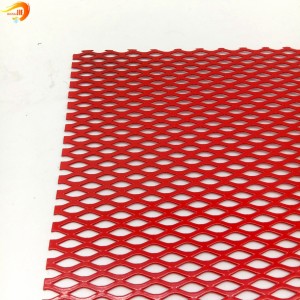 Powder Coated Perforated Aluminum Expanded Metal