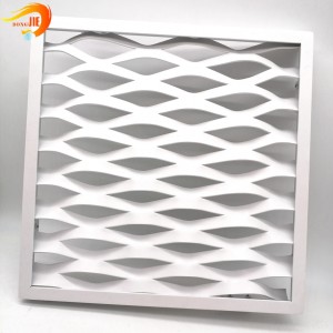 High Quality Corrugated Curtain Wall Metal Photo Expanded Aluminum Panel