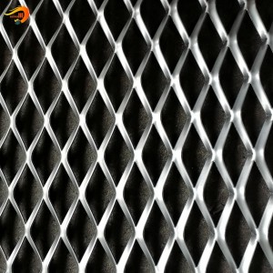Aluminum Expanded Mesh Stretch Net Factory Direct Sale Exterior Facade Wall Expanded Metal