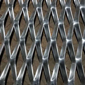 Tangga Keselamatan Non Slip Stainless Steel Expanded Metal Mesh