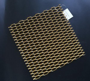 Металлический лист с порошковым покрытием, окрашенный алюминием, для украшения
