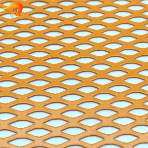 Barvita kovinska stropna dekoracija, raztegljiva žičnata mreža