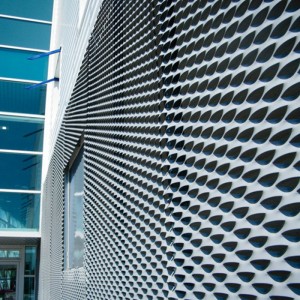 Decorative aluminum plate mesh steel curtain wall mesh