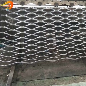 China Modern Building Aluminum Expanded Metal Mesh Facade Cladding