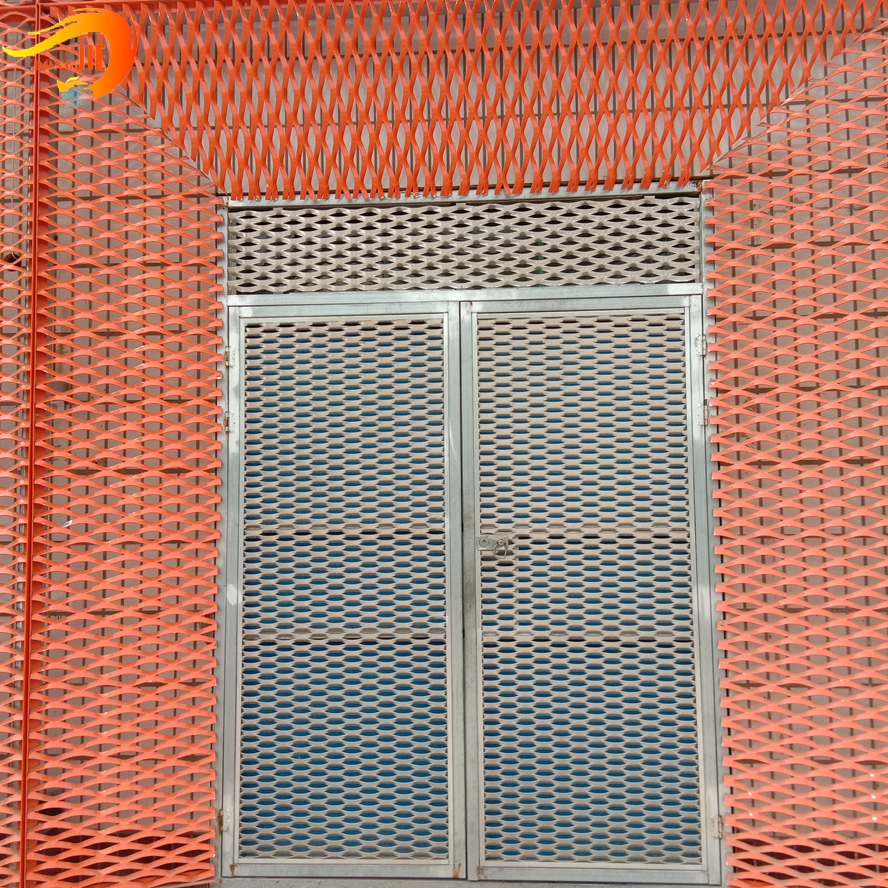 High Quality for Expanded Metal Diamond Mesh - Light Weight Galvanized Expanded Mesh Facade for Buildings – Dongjie