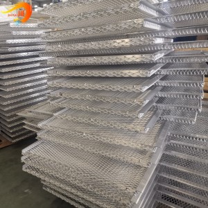 Stainless Steel Diamond Wire Mesh Ngangkat Expanded Metal