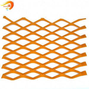 Best quality Stainless Expanded Metal - RAL Color OEM Expanded Metal Mesh for Facade Cladding  – Dongjie