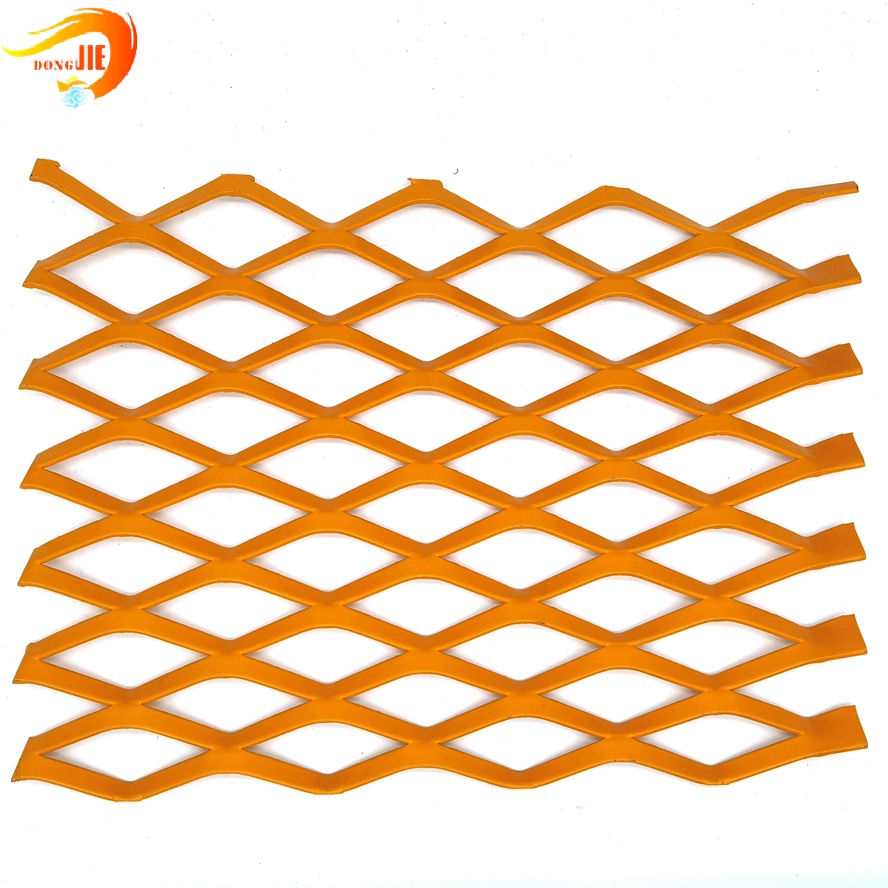 Best quality Stainless Expanded Metal - RAL Color OEM Expanded Metal Mesh for Facade Cladding  – Dongjie detail pictures