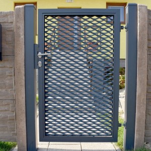 Diamond Hole Aluminum Expanded Metal Mesh For Safety Fence