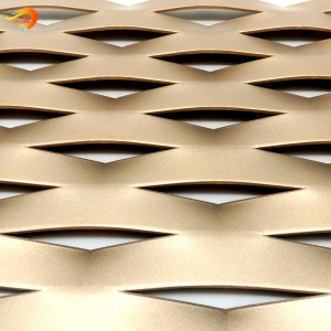 OEM Customized Bbq Cooking Mesh - Construction material expanded metal facade cladding – Dongjie