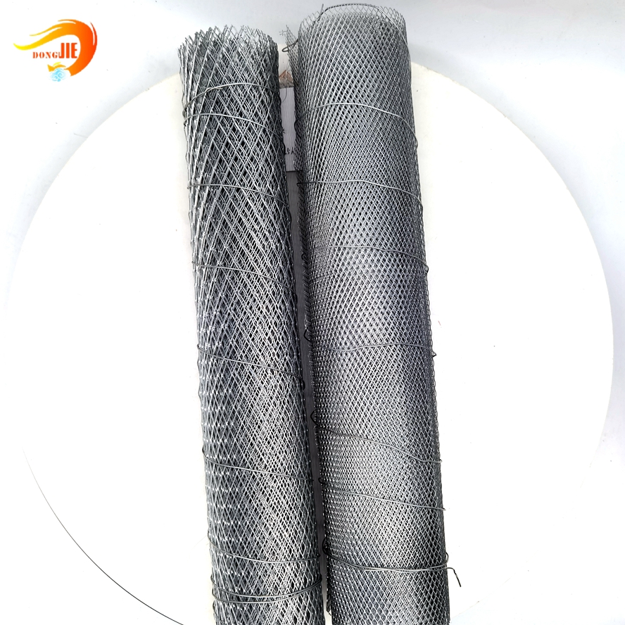 Wholesale Price Expanded Metal Grating - Galvanized Diamond Mesh wall Plaster Expanded Metal – Dongjie