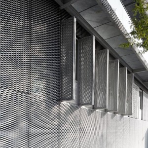 Metalne zaštite od sunca Vanjske fasade Ekspandirani metal za zaštitu od sunca