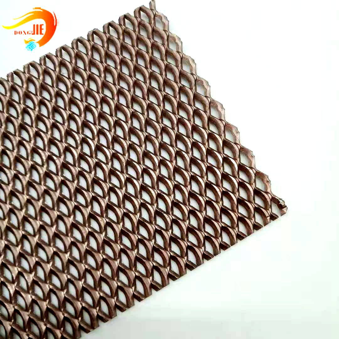 Chinese Professional Window Screen Mesh Roll - OEM Anodized Expanded Metal Window Grill Protection Guard Door Screen – Dongjie