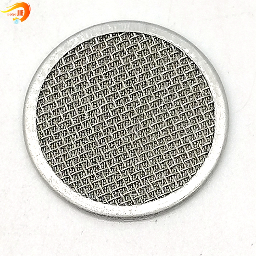 Wholesale Price Water Filter Screen Mesh - Industrial stainless steel round edge filter woven wire mesh – Dongjie