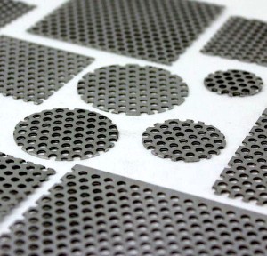 Bouchon de filtre en métal à mailles rondes en treillis métallique en acier inoxydable Micron