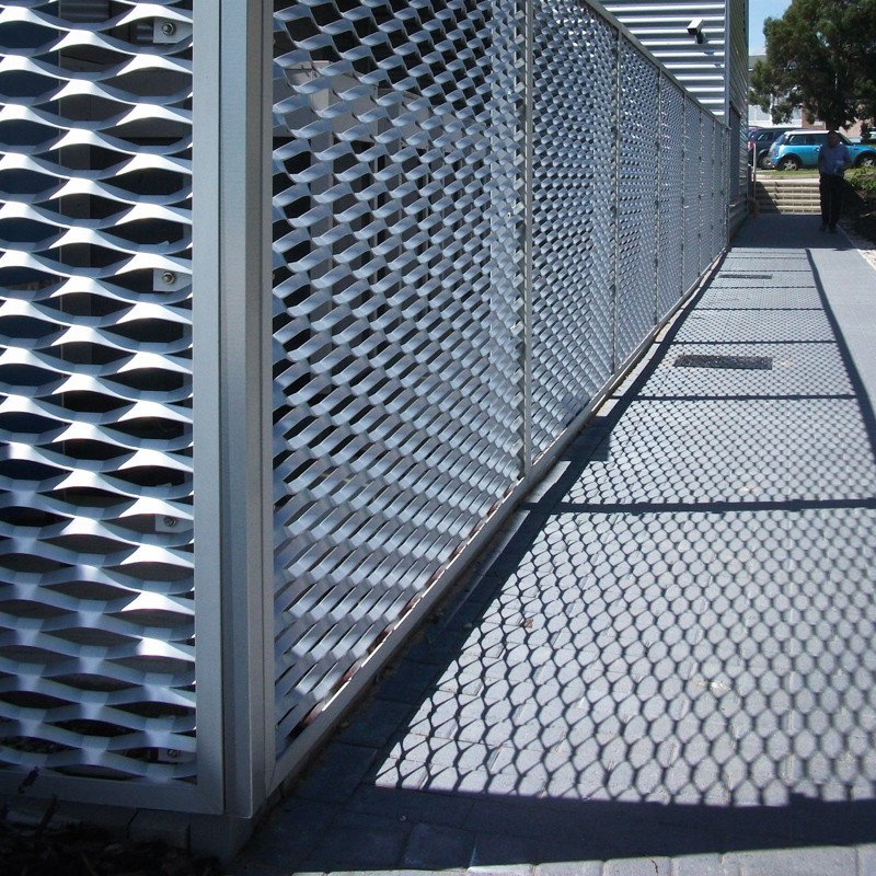 China Factory Custom Expanded Metal Wire Mesh Facade Cladding