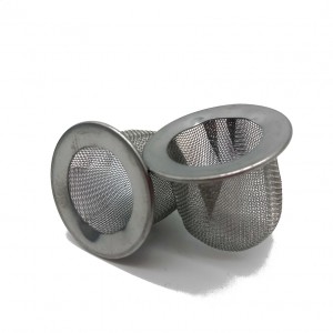 Corrosion-resistant and easy-to-replace metal filter cap filter mesh filter bowl