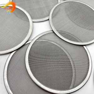 Engros 304 316 rustfritt stål netting filterskive