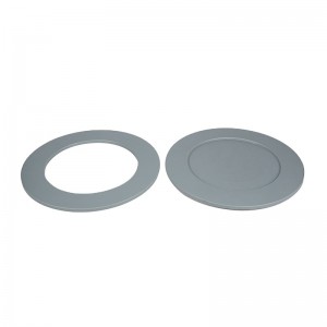 Round  Galvanized Filter End Caps for Air Filter Cartridge