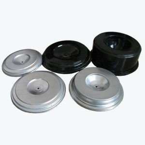 Galvanized Metal Filter End Caps for Air Cartridge Filter