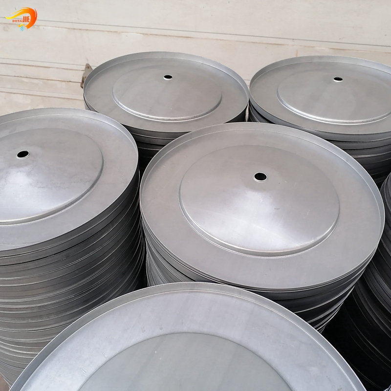 100% Original Stamping Perforated Metal Mesh - High-Quality Harsh Environments Cylindrical Cartridge Air Filter Metal End Cap – Dongjie