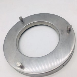 Metal filter cartridge square galvanized filter end caps