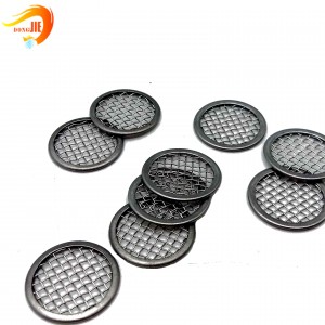 Customized 304 stainless steel small filter disc woven wire mesh