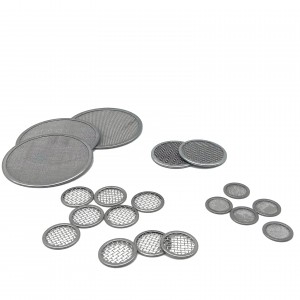Metal ultra-thin 304 stainless steel round edge woven filter mesh