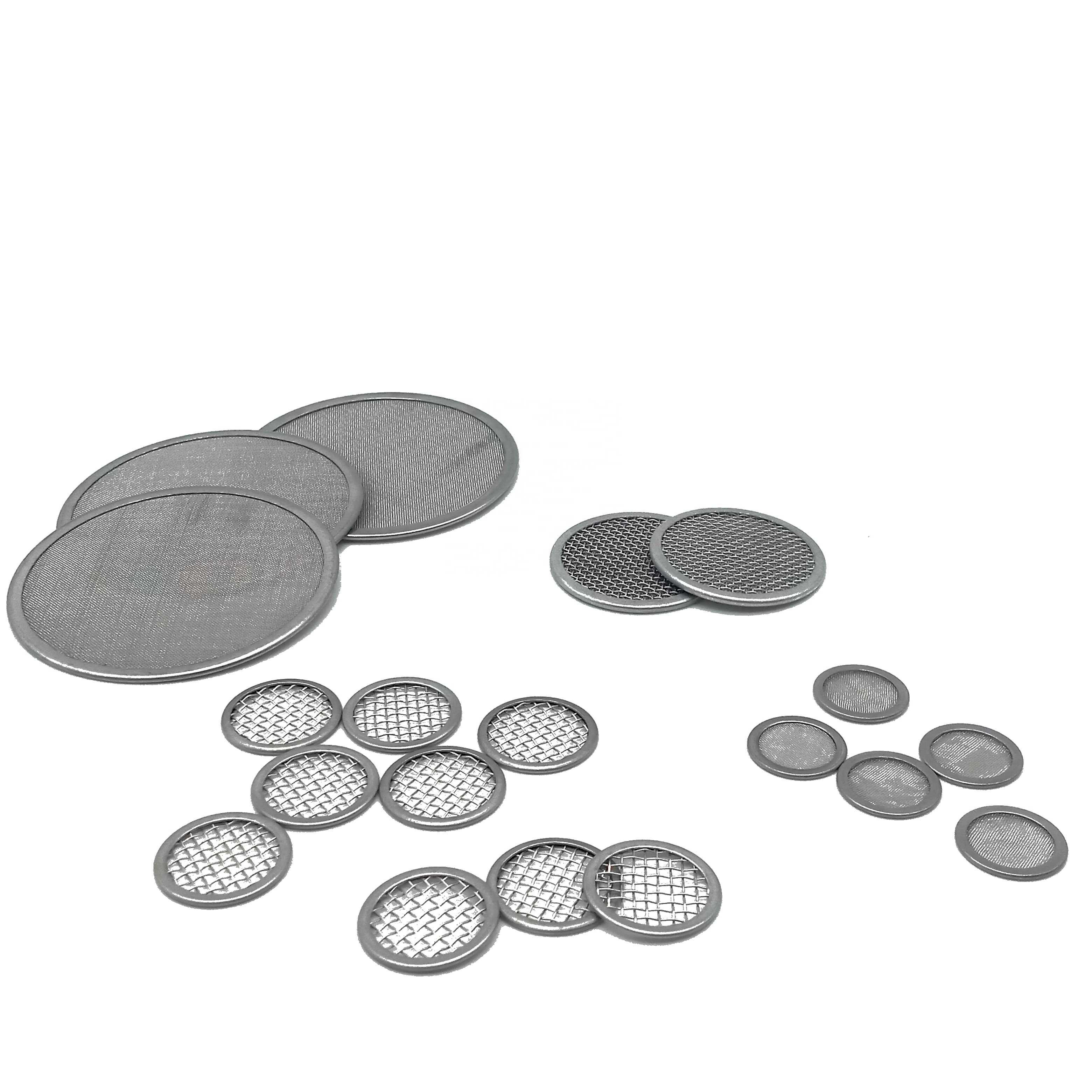 Factory Cheap Hot Steel Mesh Filter - Metal ultra-thin 304 stainless steel round edge woven filter mesh – Dongjie