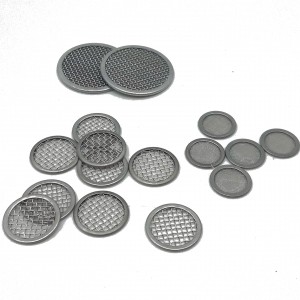 Stainless steel wire mesh round filter mesh