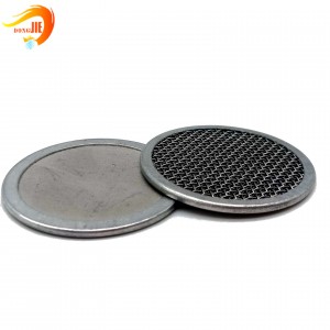 China supply customized 304 stainless steel small filter disc