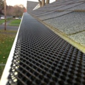 Kovinska mreža za zaščito žlebov na strehi z diamantno luknjo iz nerjavečega jekla