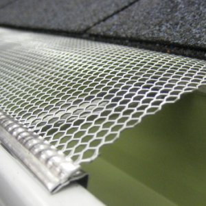 Eaves mesh filter leaf gutter protection net expanded metal