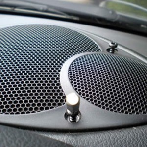 Coberta de reixeta metàl·lica d'acer inoxidable metall perforat per a altaveus d'àudio del cotxe