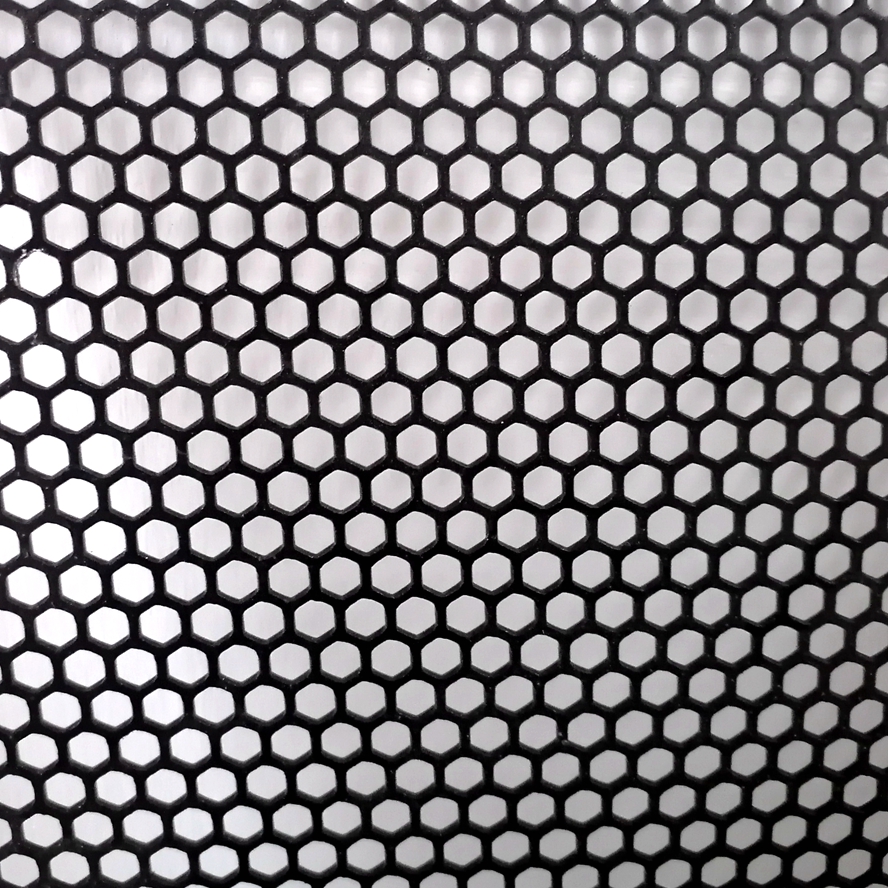 Good Quality Perforated Metal - China Factory Stainless Steel Black Perforated Heavy Duty Metal Mesh – Dongjie