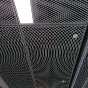 100% Original Factory Acoustical Wall Panels Hall Ceiling Net Expanded Metal Aluminum Mesh