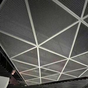 Aluminum galvanized steel expanded metal mesh for decorative ceiling
