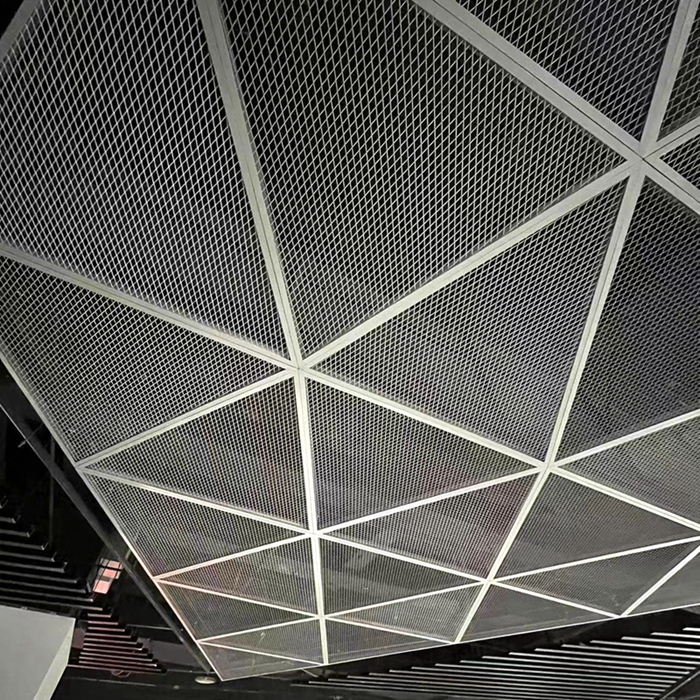 New Arrival China Expanded Metal For Bbq - Stretch Ceiling Tiles Suspended Ceiling Tiles Expanded Metal Mesh Grill – Dongjie