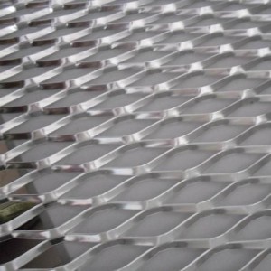 Interior decoration suspended ceiling tiles expanded metal mesh