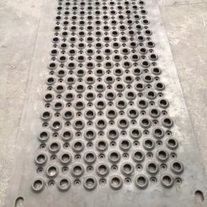 Construction anti-skid steps stainless steel perforated stairs