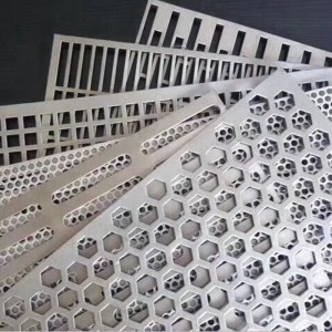 Chapas de malla metálica perforadas personalizadas