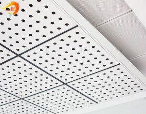 Moderni kattosuunnittelu rei'itetty metalliverkko alumiini kattoverkko