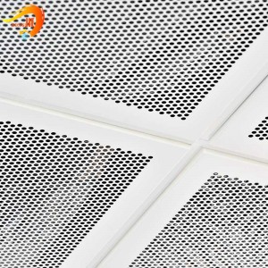 Architectural projects aluminum perforated mesh metal ceiling