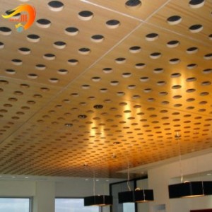 Moderni dizajn stropa perforirana metalna mreža aluminijska stropna mreža