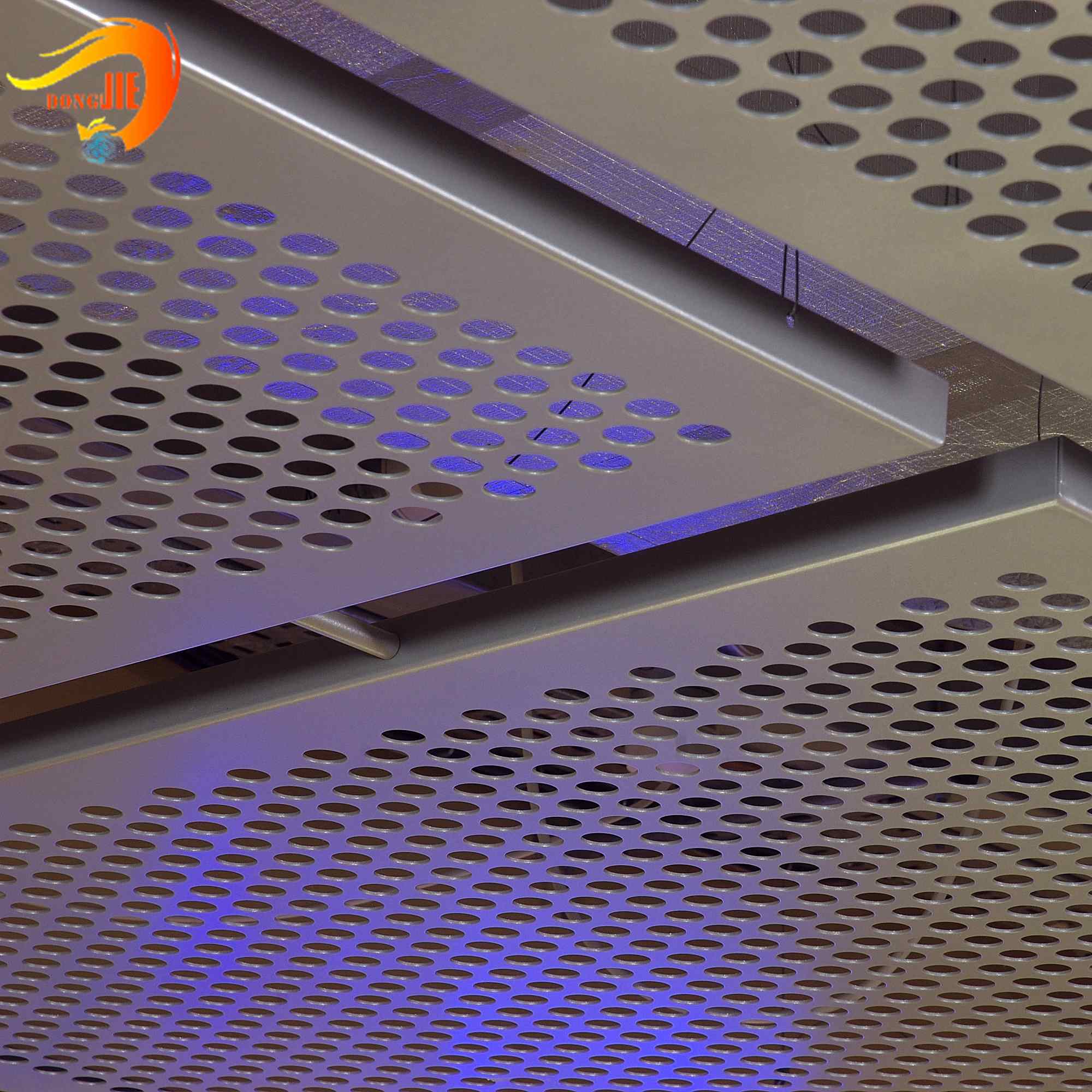 Decorative stainless steel perforated metal plate panel Featured Image